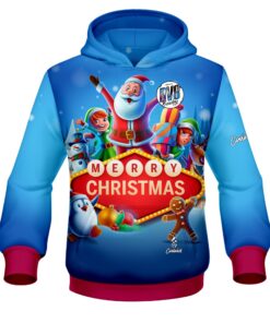 DV8 Vegas Christmas CoolWick Bowling Hoodie