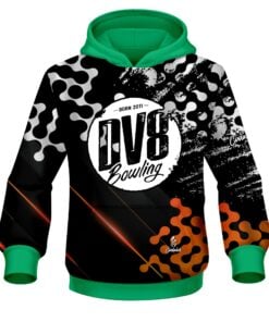 DV8 Level Up Orange CoolWick Bowling Hoodie