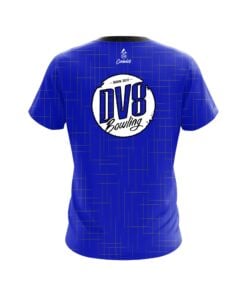 Alternative view of DV8 Rising Blue CoolWick Bowling Jersey