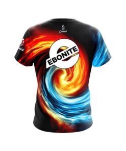 Alternative view of Ebonite Fire and Ice Vortex CoolWick Bowling Jersey