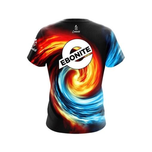 Ebonite Fire and Ice Vortex CoolWick Bowling Jersey - Image 2
