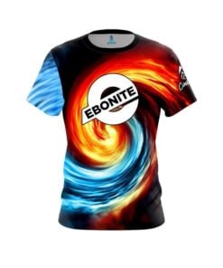 Ebonite Fire and Ice Vortex CoolWick Bowling Jersey