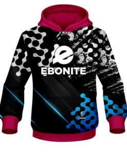 Ebonite Level Up Blue CoolWick Bowling Hoodie