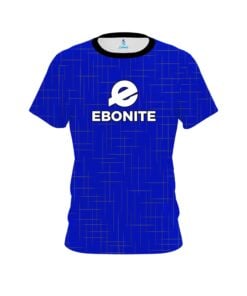 Ebonite Rising Blue CoolWick Bowling Jersey
