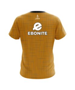 Alternative view of Ebonite Rising Orange CoolWick Bowling Jersey
