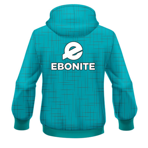 Ebonite Rising Teal CoolWick Bowling Jersey - Image 4