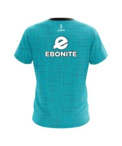 Alternative view of Ebonite Rising Teal CoolWick Bowling Jersey