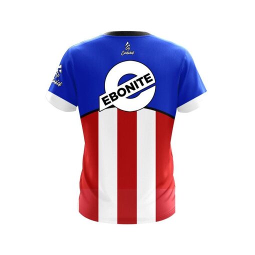 Ebonite Super Hero 8 CoolWick Bowling Jersey - Image 2