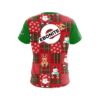 Ebonite Ugly Sweater Christmas Quilt Holiday Time Bowling Jersey - Image 2