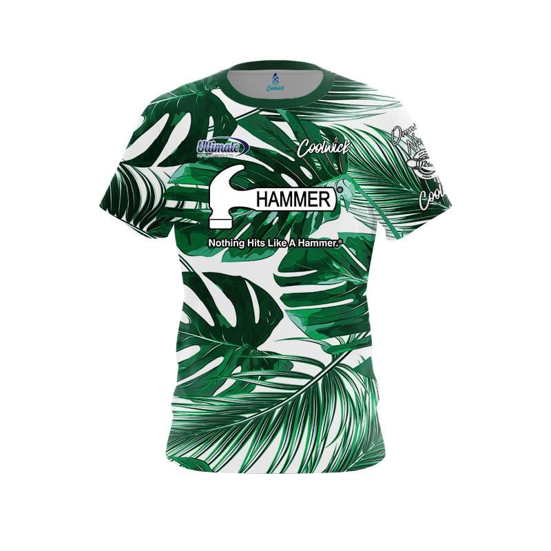 Lara Clevenger Leaves CoolWick Bowling Jersey