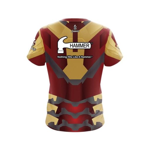 Hammer Super Hero 5 CoolWick Bowling Jersey - Image 2