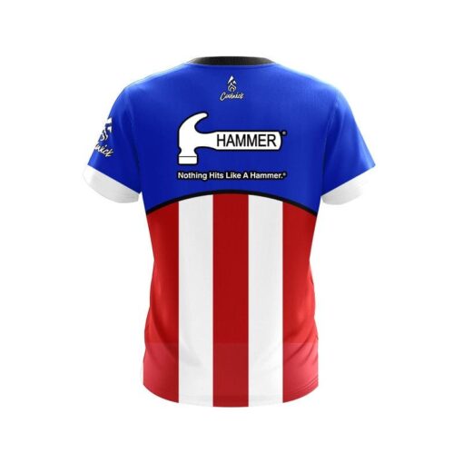 Hammer Super Hero 8 CoolWick Bowling Jersey - Image 2