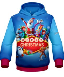 Hammer Vegas Christmas CoolWick Bowling Hoodie