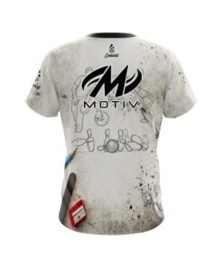 Alternative view of Motiv Drawing Board CoolWick Bowling Jersey