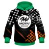 Motiv Level Up Orange CoolWick Bowling Hoodie
