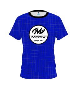 Motiv Rising Blue CoolWick Bowling Jersey