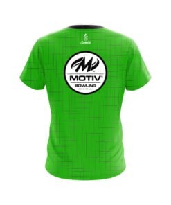 Alternative view of Motiv Rising Green CoolWick Bowling Jersey