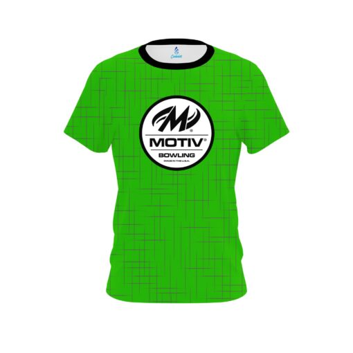 Motiv Rising Green CoolWick Bowling Jersey