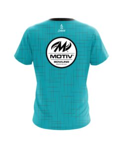 Alternative view of Motiv Rising Teal CoolWick Bowling Jersey