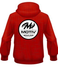 Alternative view of Motiv Rising Red CoolWick Bowling Hoodie