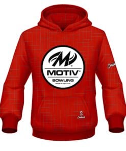 Motiv Rising Red CoolWick Bowling Hoodie
