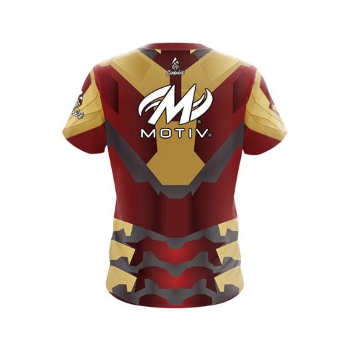 Motiv Super Hero 5 CoolWick Bowling Jersey - Image 2