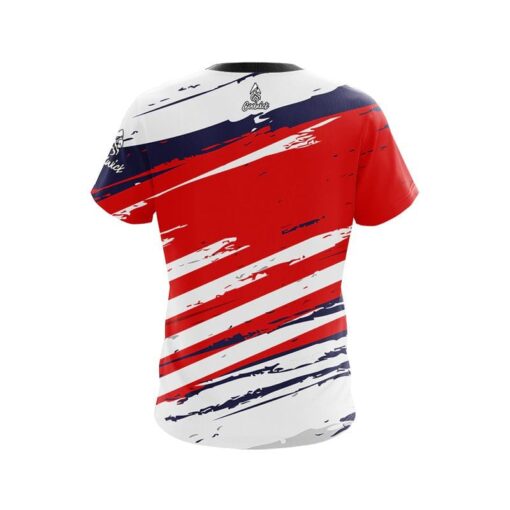 Plain All American CoolWick Bowling Jersey - Image 2