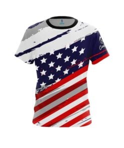 Plain All American CoolWick Bowling Jersey