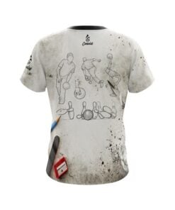 Alternative view of Plain Drawing Board CoolWick Bowling Jersey