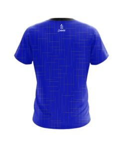 Alternative view of Plain Rising Blue CoolWick Bowling Jersey