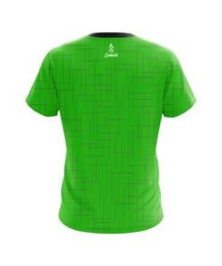 Alternative view of Plain Rising Green CoolWick Bowling Jersey