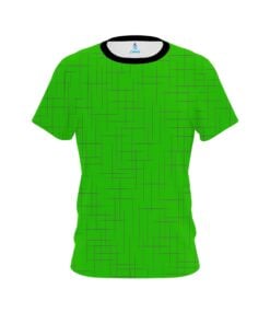 Plain Rising Green CoolWick Bowling Jersey