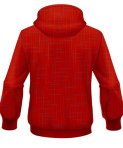 Alternative view of Plain Rising Red CoolWick Bowling Hoodie