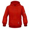 Plain Rising Red CoolWick Bowling Hoodie