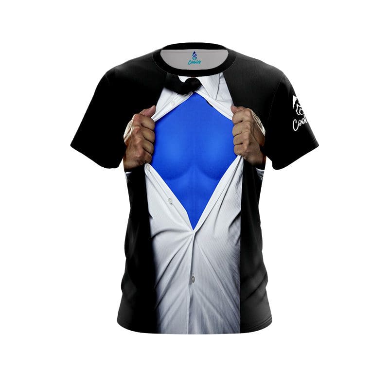 Plain Super Hero CoolWick Bowling Jersey