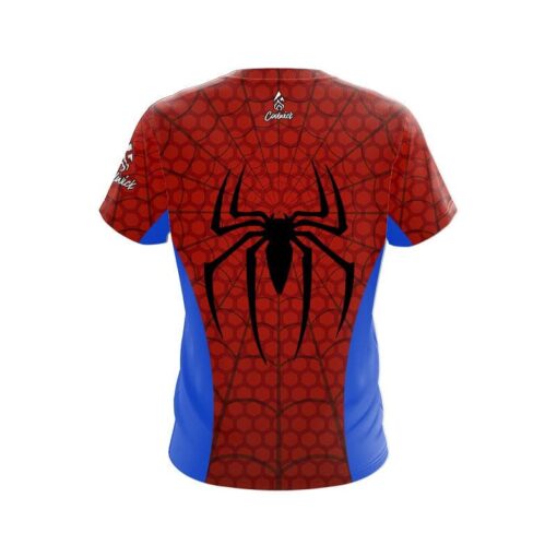 Plain Super Hero 3 CoolWick Bowling Jersey - Image 2