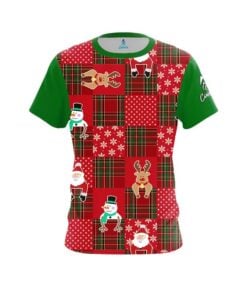 Plain Ugly Sweater Christmas Quilt Holiday Time Bowling Jersey