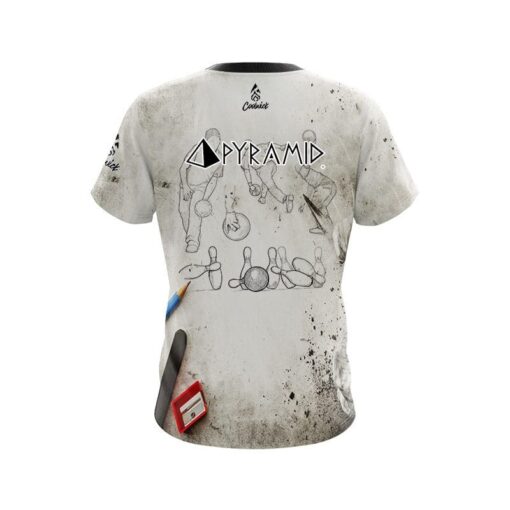 Pyramid Drawing Board CoolWick Bowling Jersey - Image 2