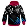 Pyramid Level Up Blue CoolWick Bowling Hoodie