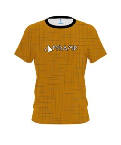 Pyramid Rising Orange CoolWick Bowling Jersey