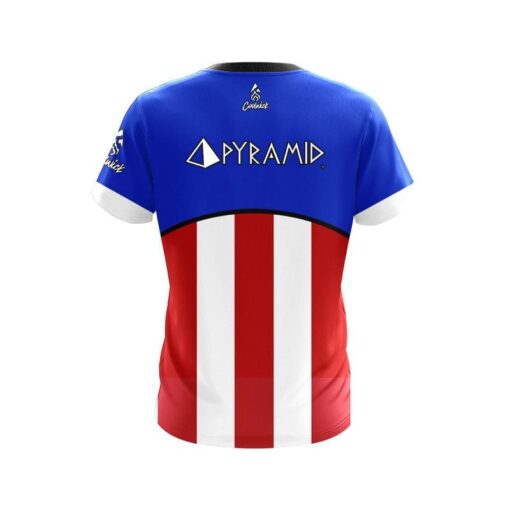 Pyramid Super Hero 8 CoolWick Bowling Jersey - Image 2