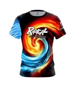 Radical Fire and Ice Vortex CoolWick Bowling Jersey