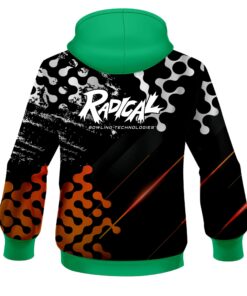 Alternative view of Radical Level Up Orange CoolWick Bowling Hoodie