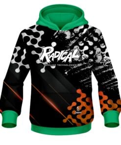 Radical Level Up Orange CoolWick Bowling Hoodie
