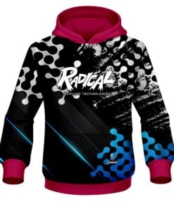 Radical Level Up Blue CoolWick Bowling Hoodie