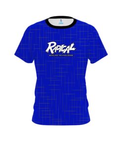 Radical Rising Blue CoolWick Bowling Jersey