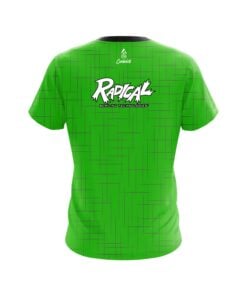 Alternative view of Radical Rising Green CoolWick Bowling Jersey