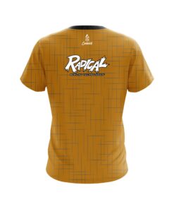 Alternative view of Radical Rising Orange CoolWick Bowling Jersey