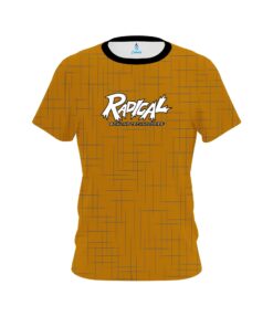 Radical Rising Orange CoolWick Bowling Jersey