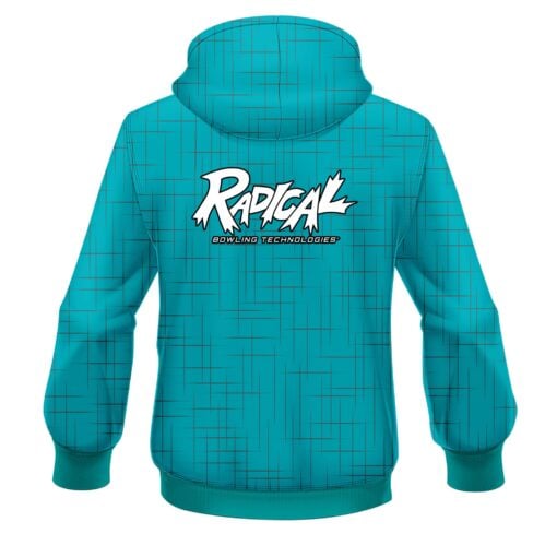 Radical Rising Teal CoolWick Bowling Jersey - Image 4